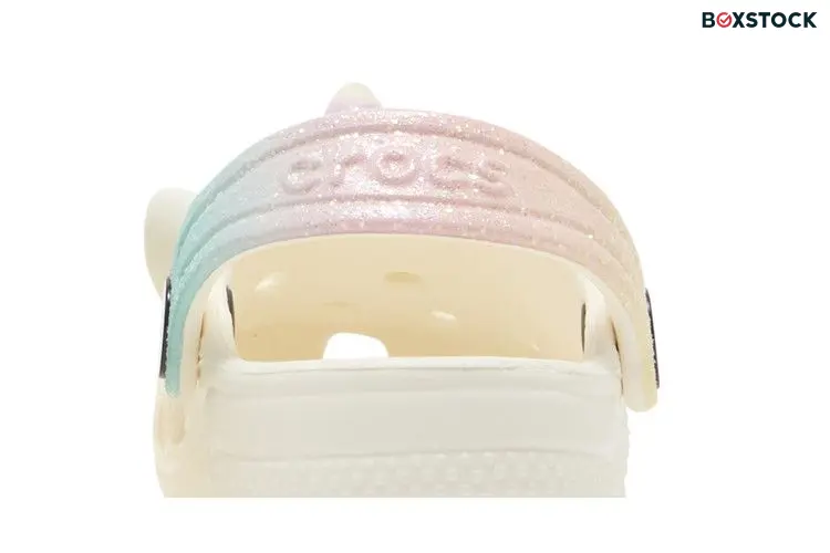 Crocs Classic Clog Toddler 'I Am Rainbow Unicorn' Cream 2024