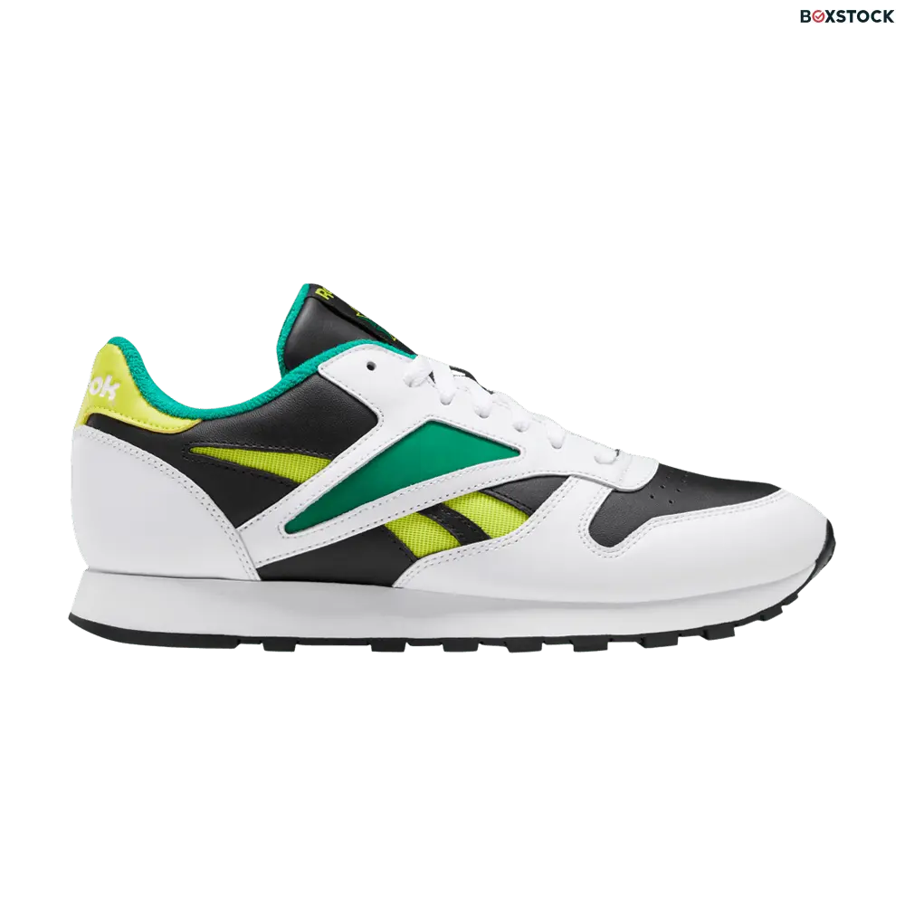 reebok Reebok Classic Leather Mark 'Black Hero Yellow' White