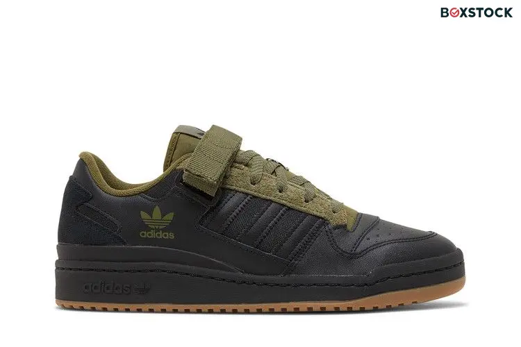 adidas Forum Low 'Black Focus Olive'
