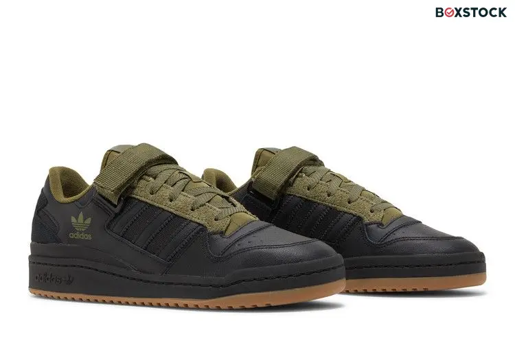 adidas Forum Low 'Black Focus Olive'