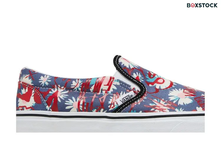 Vans Classic Slip-On 'Floral' Red