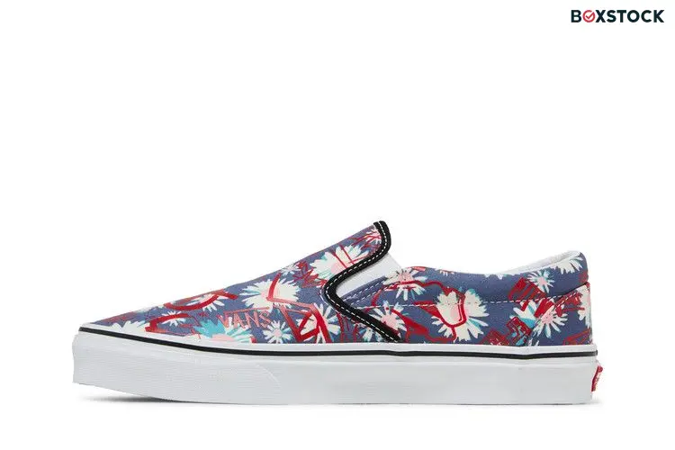 Vans Classic Slip-On 'Floral' Red