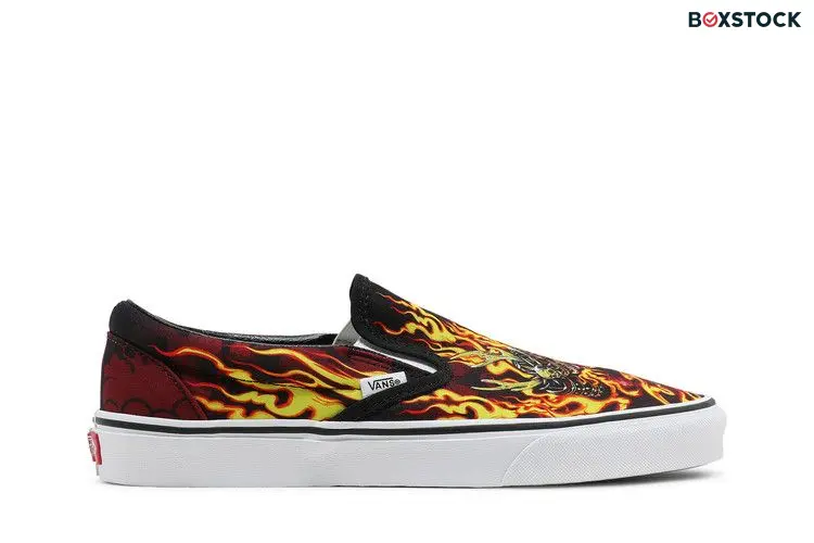 Vans Classic Slip-On 'Samurai Rising' Orange
