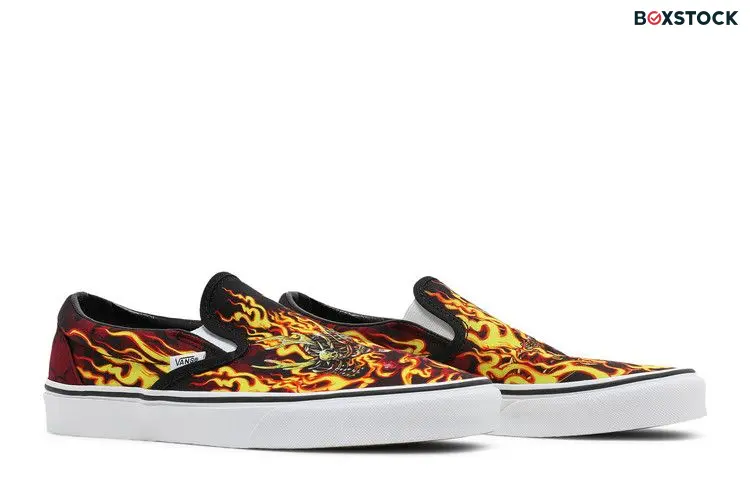 Vans Classic Slip-On 'Samurai Rising' Orange