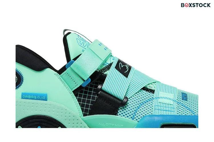 Li-Ning Wade All City 9 V2 'Neon Azure Green'