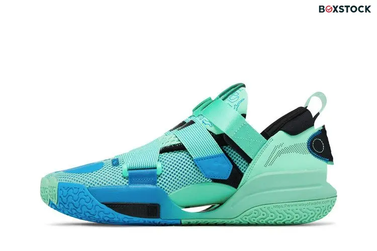 Li-Ning Wade All City 9 V2 'Neon Azure Green'