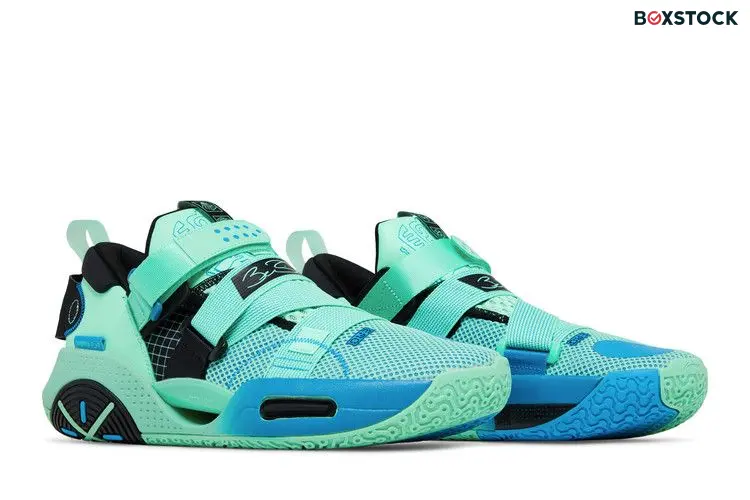 Li-Ning Wade All City 9 V2 'Neon Azure Green'