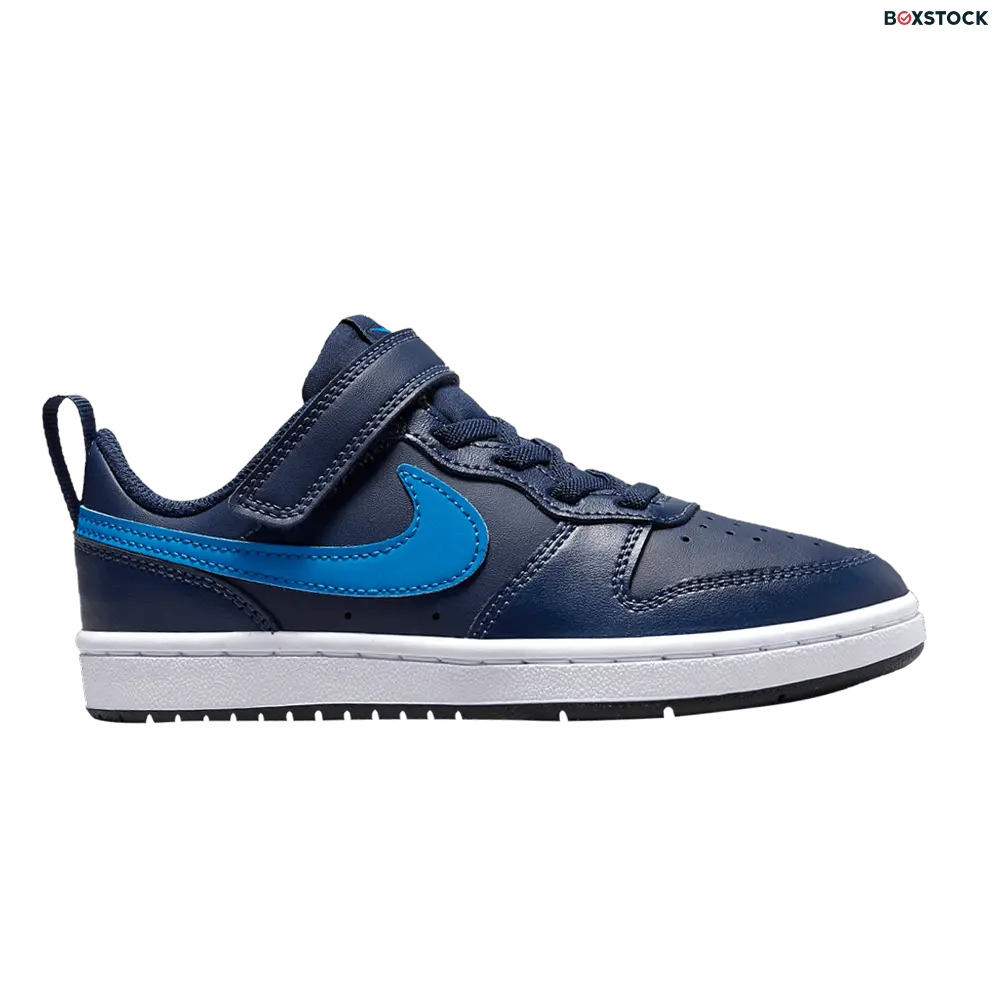 Nike Court Borough Low 2 PS 'Midnight Navy Imperial Blue'
