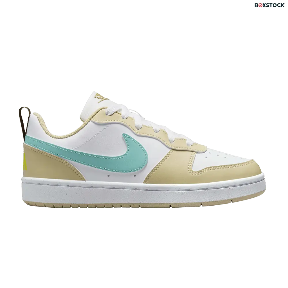 Nike Court Borough Low Recraft GS 'Gold Frost Green'