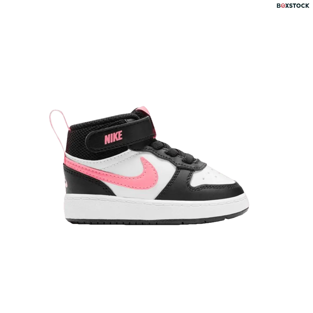 Nike Court Borough Mid 2 TD 'White Sunset Pulse' Black