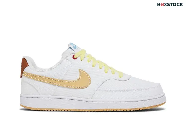 Nike Court Vision Low Canvas 'White Sesame'
