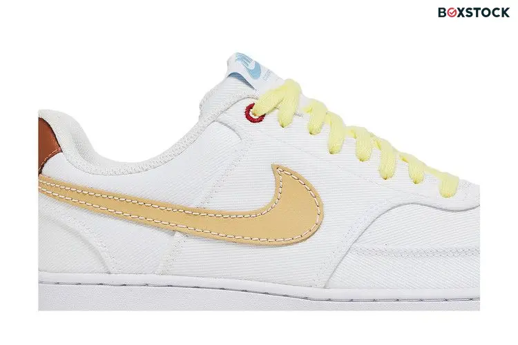 Nike Court Vision Low Canvas 'White Sesame'