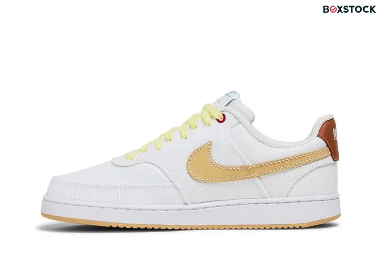 Nike Court Vision Low Canvas 'White Sesame'
