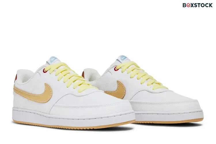 Nike Court Vision Low Canvas 'White Sesame'