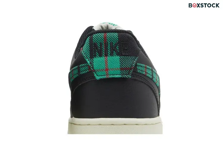 Nike Court Vision Low 'Plaid' Black