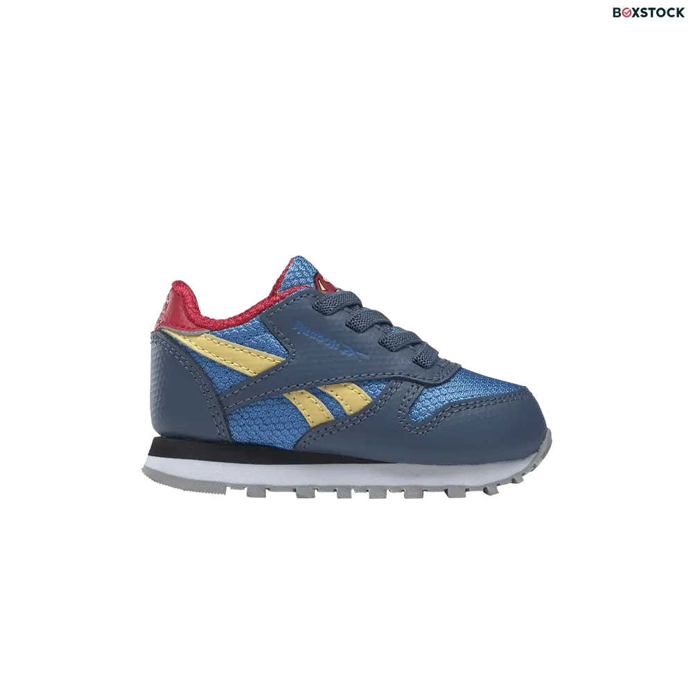 reebok Reebok DC Comics x Classic Leather Infant 'Superboy and Supergirl' Blue