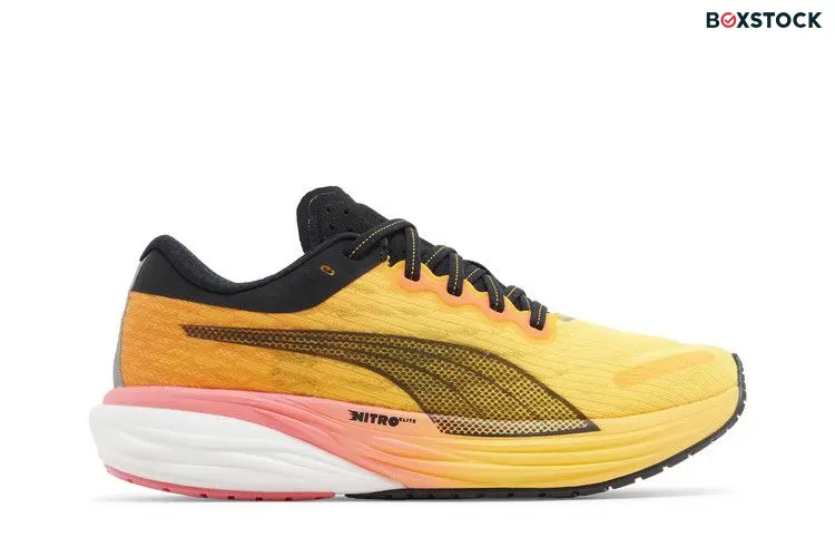 Puma Deviate Nitro 2 'Sunset Glow Sun Stream Black' Yellow
