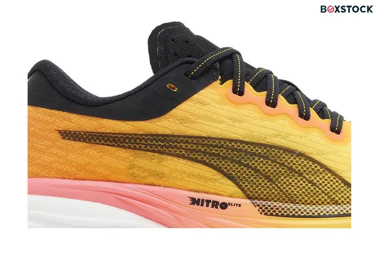 Puma Deviate Nitro 2 'Sunset Glow Sun Stream Black' Yellow