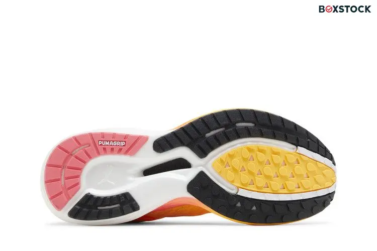 Puma Deviate Nitro 2 'Sunset Glow Sun Stream Black' Yellow