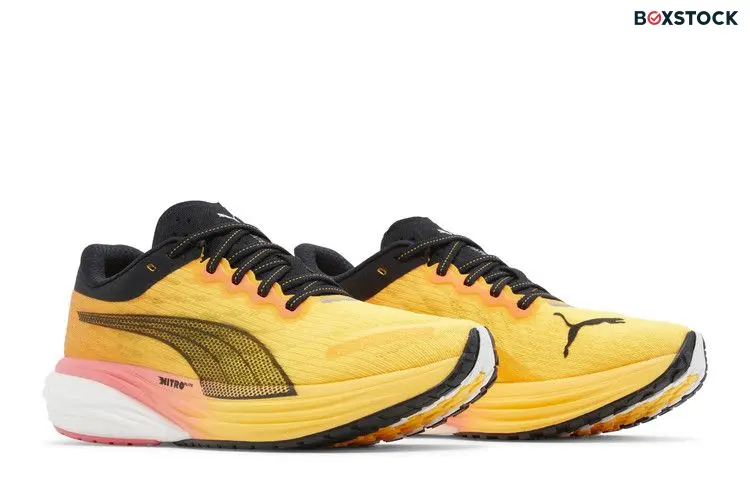 Puma Deviate Nitro 2 'Sunset Glow Sun Stream Black' Yellow