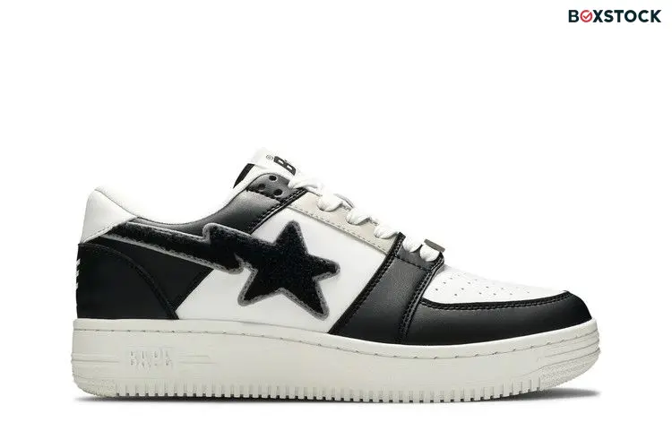 BAPE Bapesta Low M1 'Patched' Black
