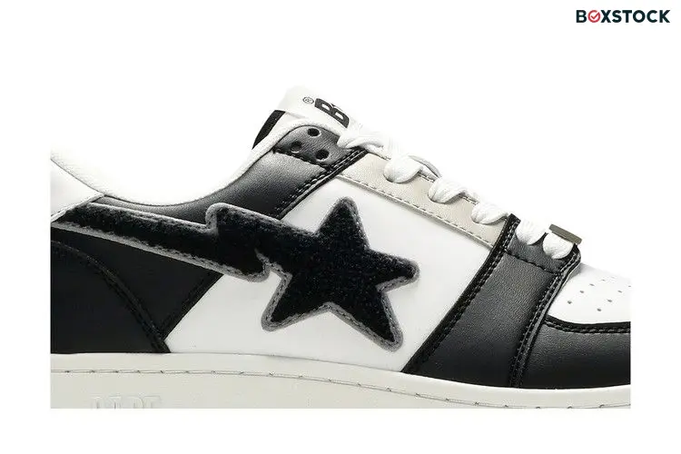 BAPE Bapesta Low M1 'Patched' Black