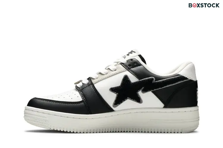 BAPE Bapesta Low M1 'Patched' Black