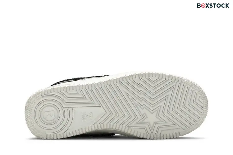 BAPE Bapesta Low M1 'Patched' Black