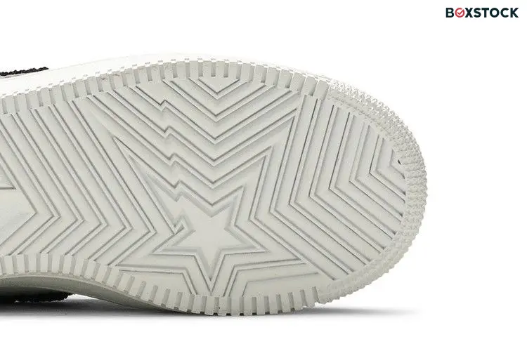 BAPE Bapesta Low M1 'Patched' Black