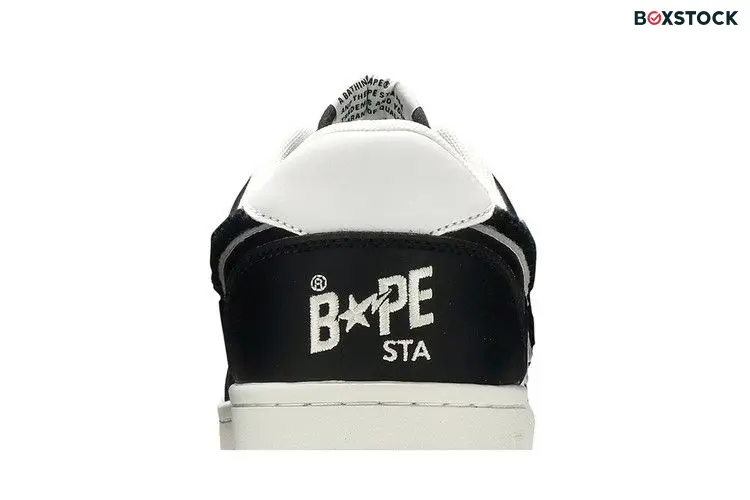 BAPE Bapesta Low M1 'Patched' Black