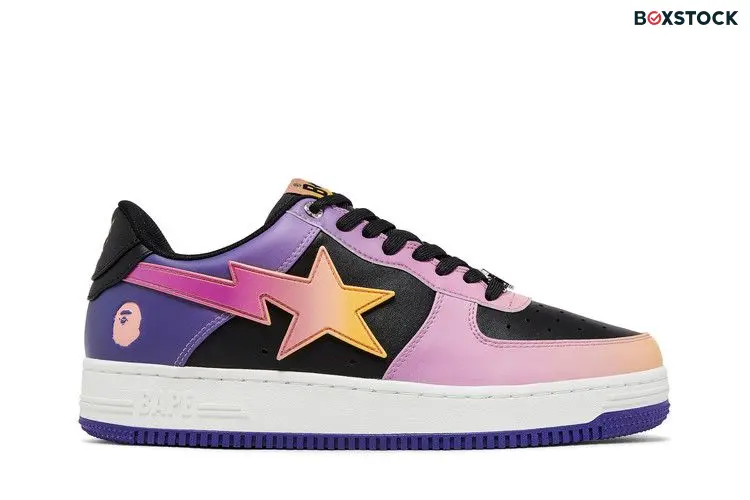 BAPE Bapesta 7 'Purple Gradient'