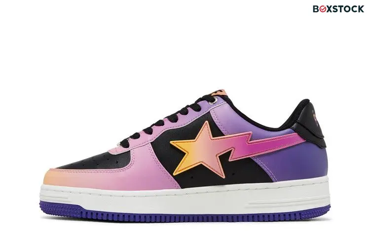 BAPE Bapesta 7 'Purple Gradient'