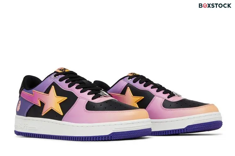 BAPE Bapesta 7 'Purple Gradient'