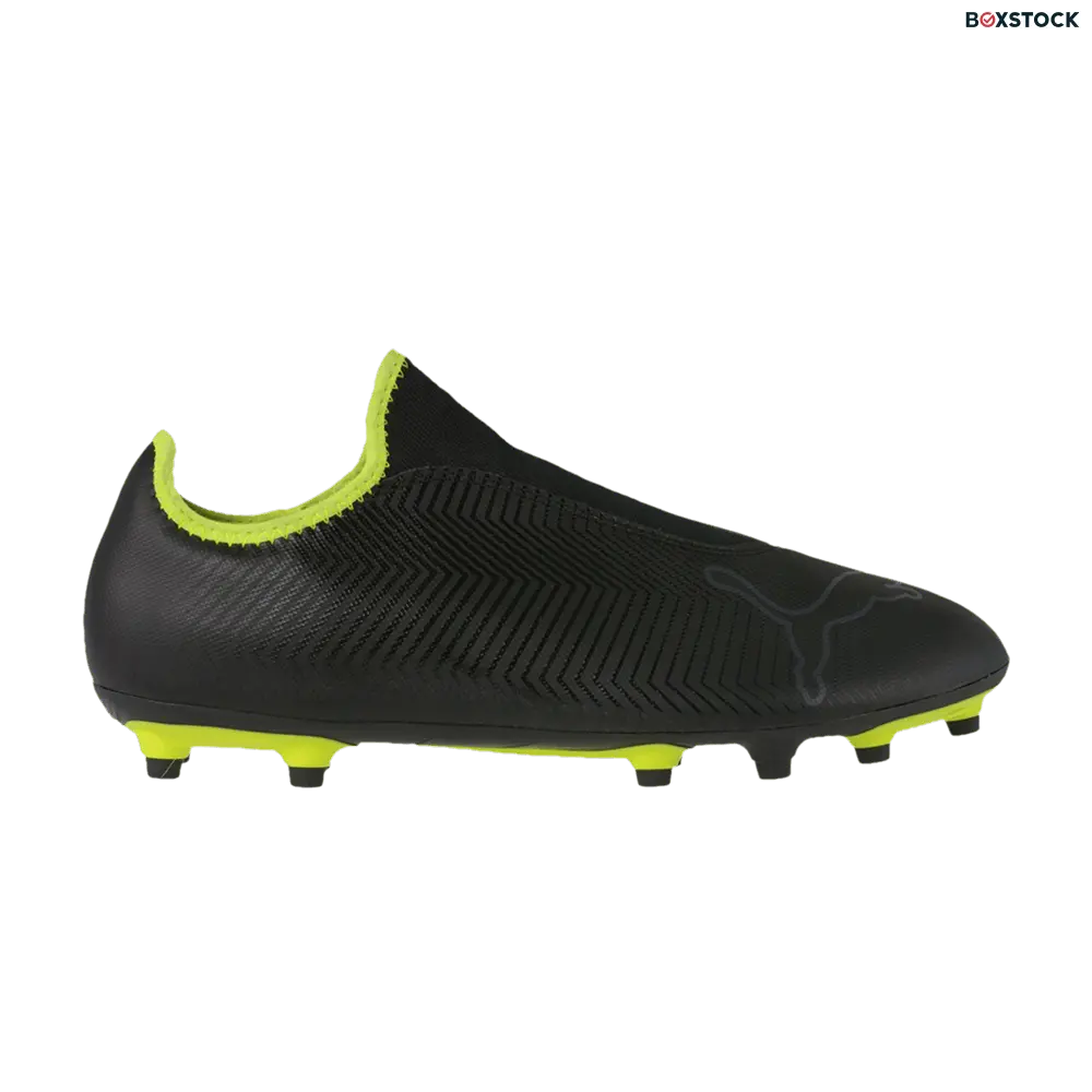 Puma Finesse Laceless FG 'Black Yellow Alert'