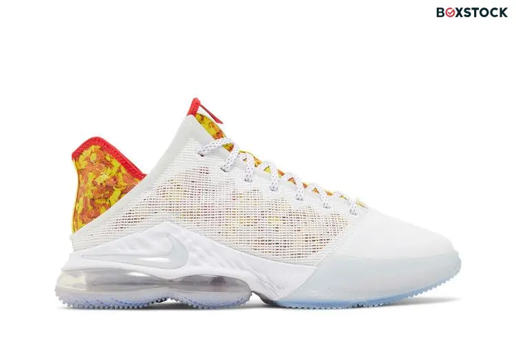 Nike Flintstone x LeBron 19 Low EP 'Magic Fruity Pebbles' White