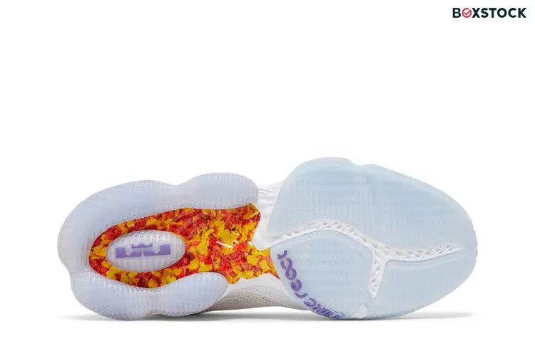 Nike Flintstone x LeBron 19 Low EP 'Magic Fruity Pebbles' White