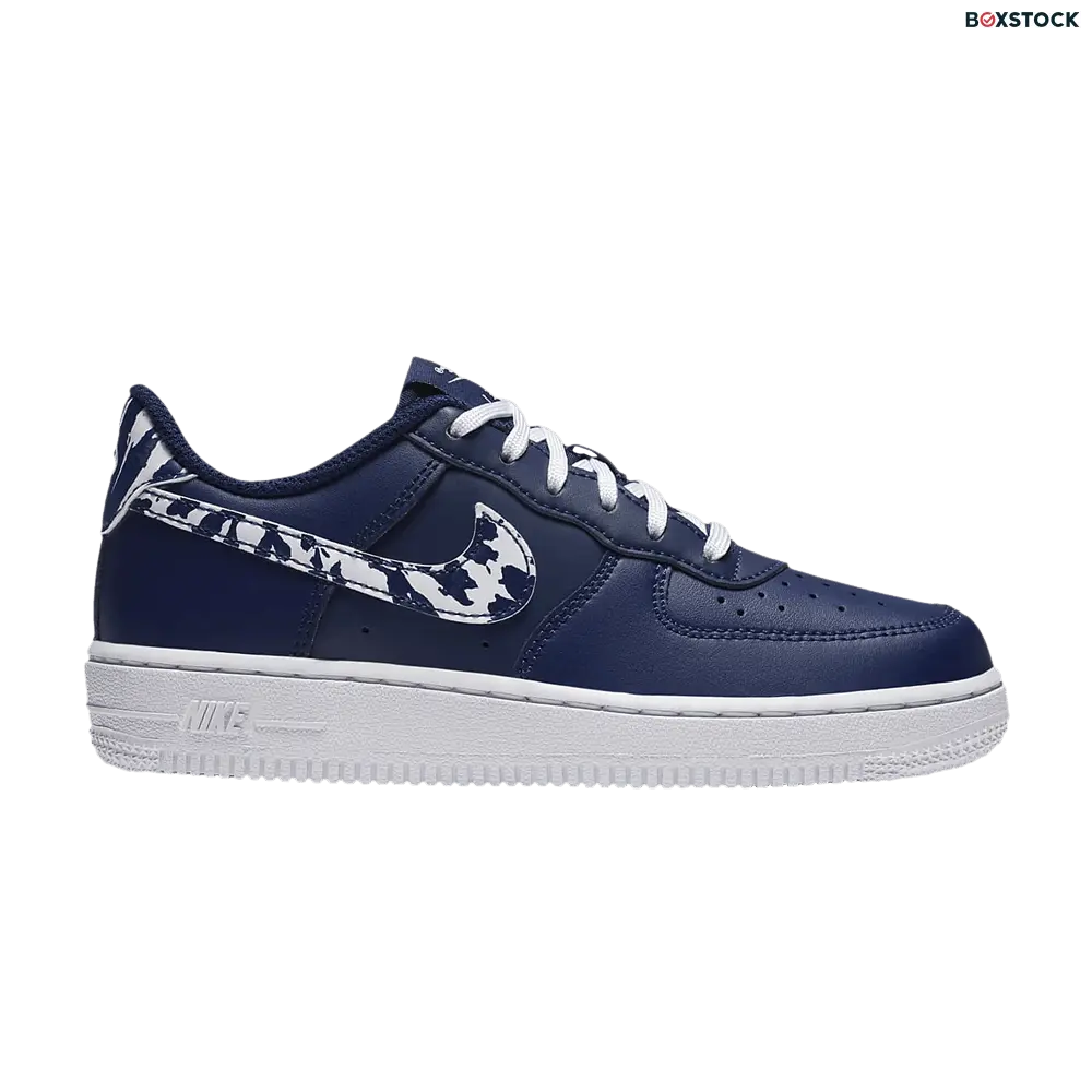 nike Nike Force 1 LV8 3 PS 'Camo Swoosh - Blue Void'
