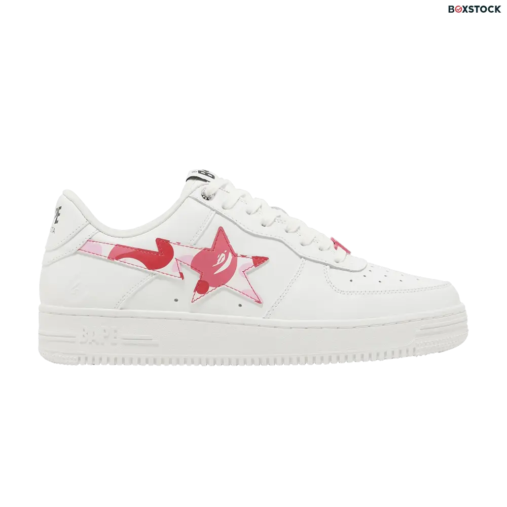 BAPE Wmns Bapesta 'ABC Camo - Pink' 2022 White