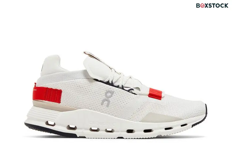 ON Cloudnova 'White Red'