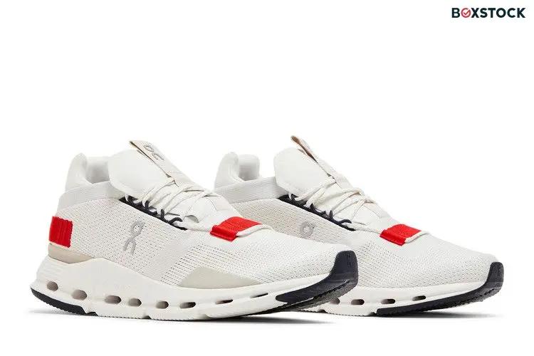 ON Cloudnova 'White Red'
