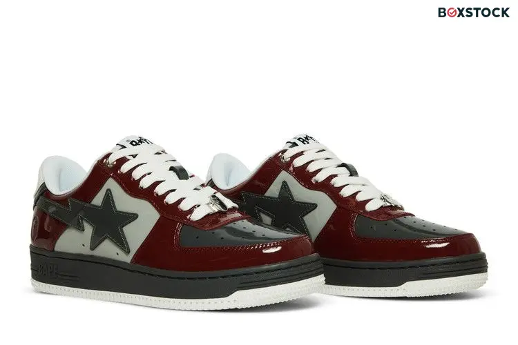 BAPE Bapesta 2 'Brick Red'