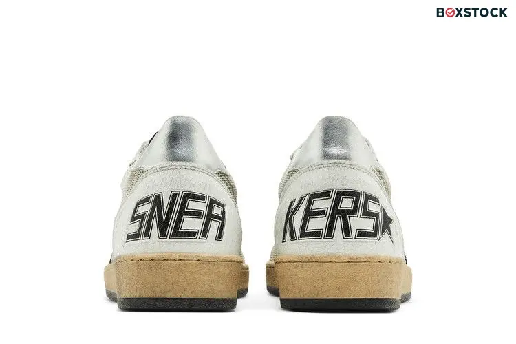 Golden Goose Ball Star 'White Black'