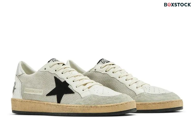 Golden Goose Ball Star 'White Black'