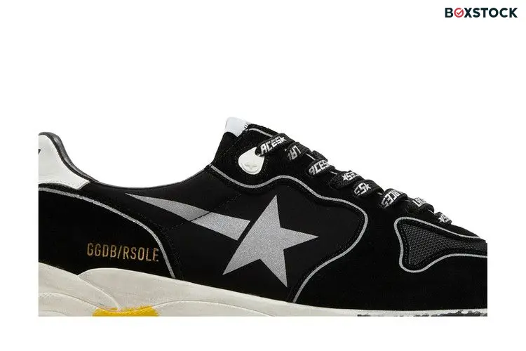 Golden Goose Running Sole 'Black Silver'