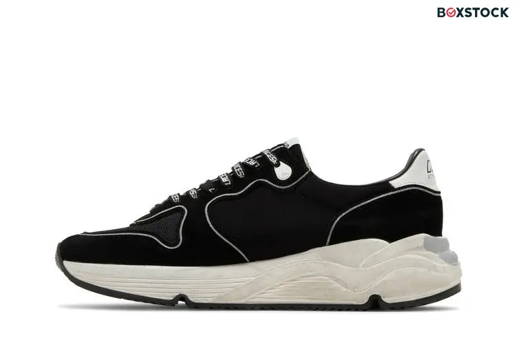 Golden Goose Running Sole 'Black Silver'