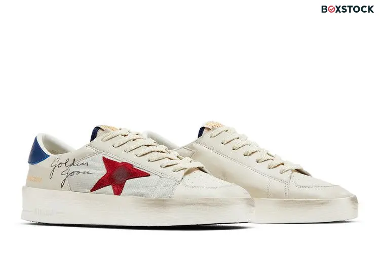 Golden Goose Stardan 'White Blue Red'