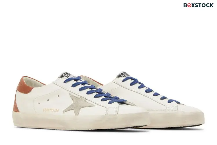 Golden Goose Superstar 'White Brown Blue'