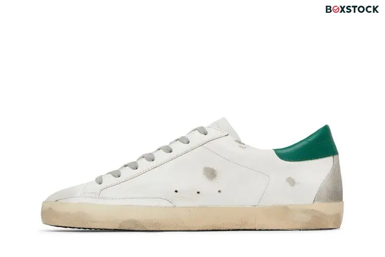 Golden Goose Superstar 'White Green' GMF00102-F002180-10802