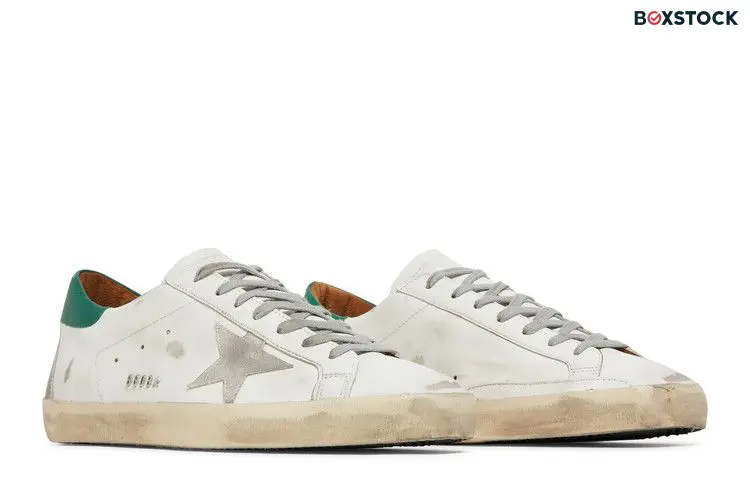 Golden Goose Superstar 'White Green' GMF00102-F002180-10802