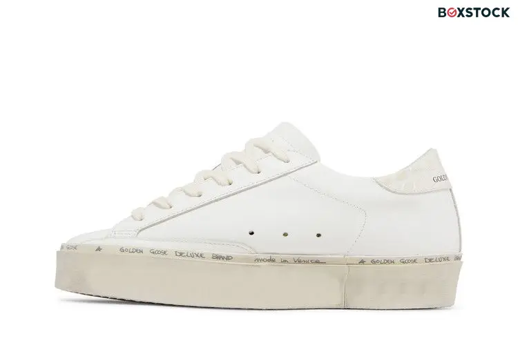 Golden Goose Wmns Hi Star 'White Black Crocodile'